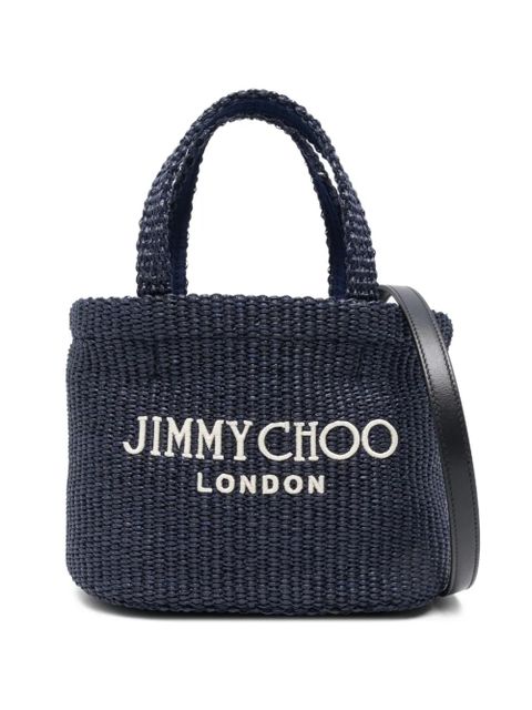 Jimmy Choo logo tote bag - Blue - zdjęcie produktu nr 1