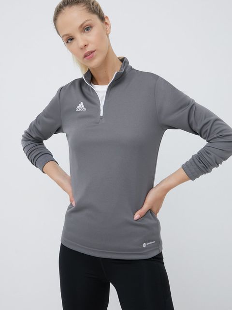 adidas Performance bluza Entrada 22 kolor szary H57542 - zdjęcie produktu nr 1