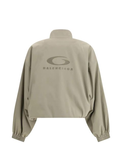 Balenciaga logo-detail bomber jacket - Neutrals - zdjęcie produktu nr 2