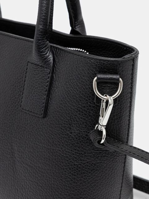 Answear Lab torebka skórzana kolor czarny