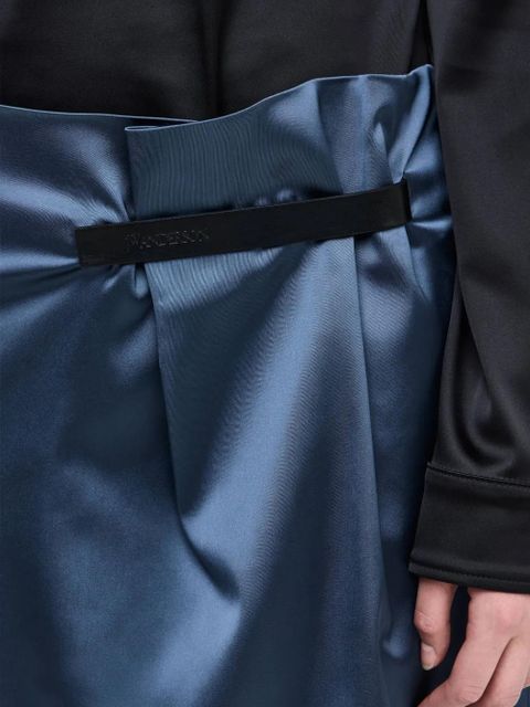 JW Anderson satin mini skirt - Blue
