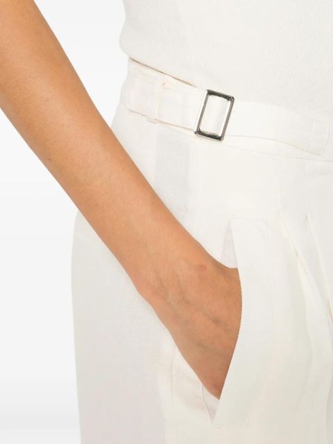 Eleh wide-leg adjustable trousers - Neutrals