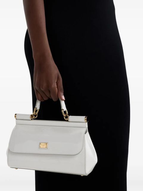 Dolce & Gabbana Elongated Sicily tote bag - White - zdjęcie produktu nr 2