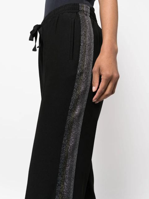 Zadig&Voltaire side-stripe drawstring trousers - Black