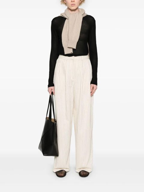 KHAITE ribbed long-sleeve top - Black - zdjęcie produktu nr 2