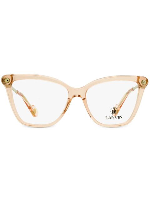 Lanvin butterfly-frame glasses - Pink - zdjęcie produktu nr 1