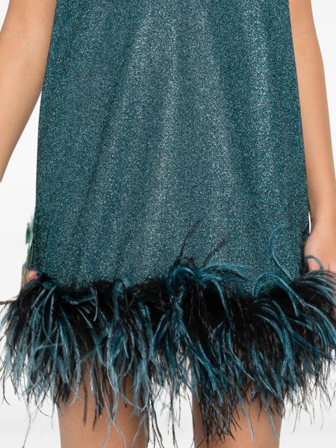 Oséree V-neck mini dress - Blue