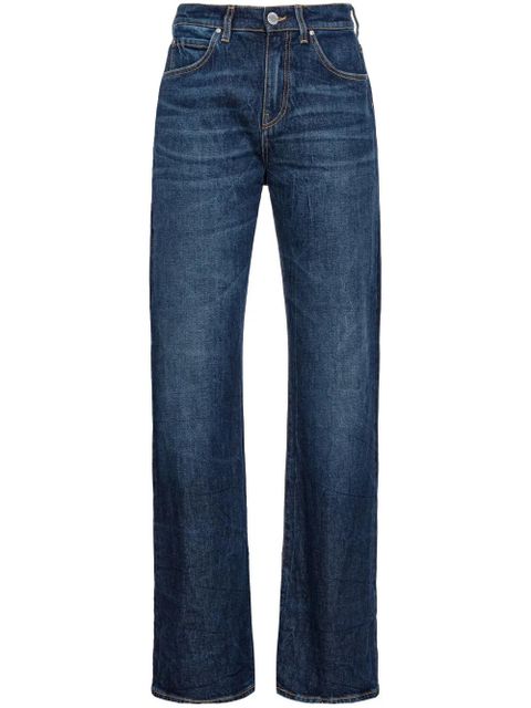 PINKO Wanda cotton-blend jeans - Blue - zdjęcie produktu nr 1