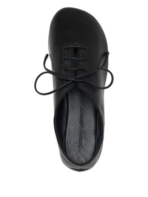 Proenza Schouler Glove lace-up ballet flats - Black - zdjęcie produktu nr 2
