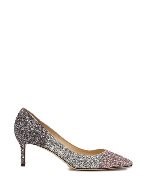 Jimmy Choo crystal heel pumps - Grey - zdjęcie produktu nr 1