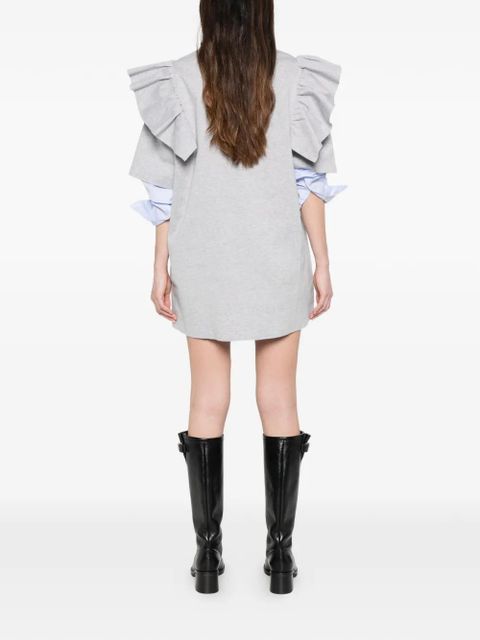 Miu Miu ruffled dress - Grey