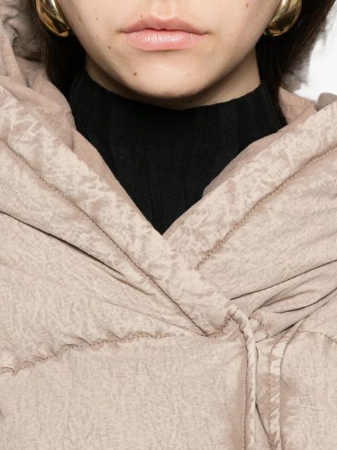 Diesel hooded padded jacket - Neutrals - zdjęcie produktu nr 2