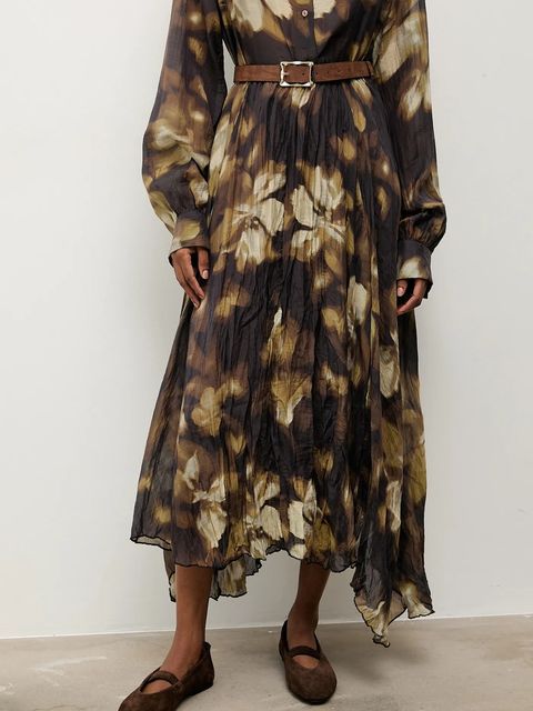 Answear.LAB spódnica kolor zielony maxi rozkloszowana