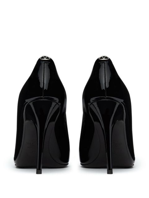 Valentino Garavani 105mm Le Salon patent pumps - Black