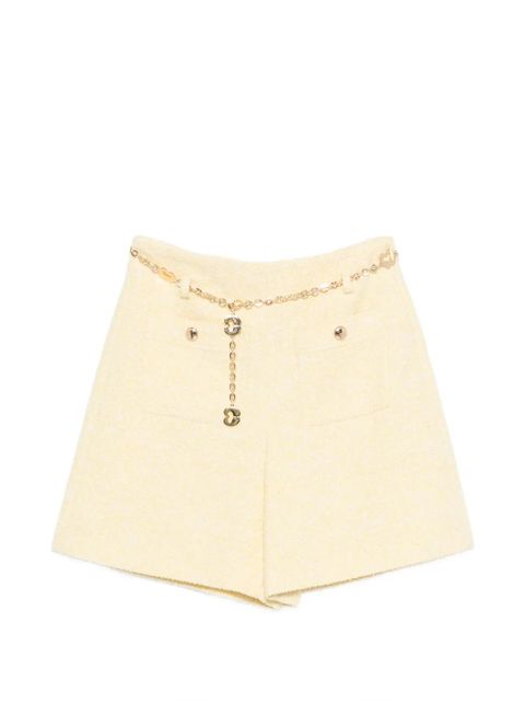 Maje chain-detail mini shorts - Yellow - zdjęcie produktu nr 1