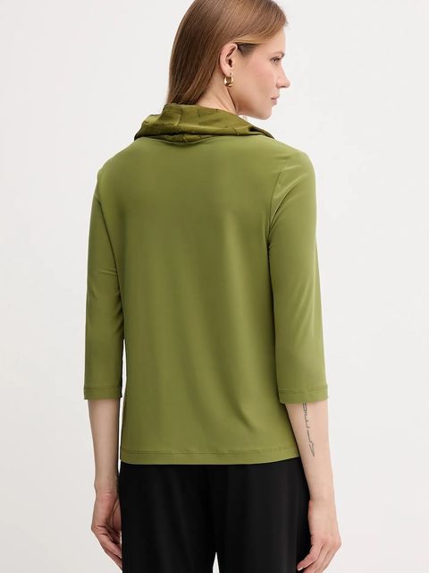 Joseph Ribkoff bluzka damska kolor zielony gładka 253211 - zdjęcie produktu nr 2