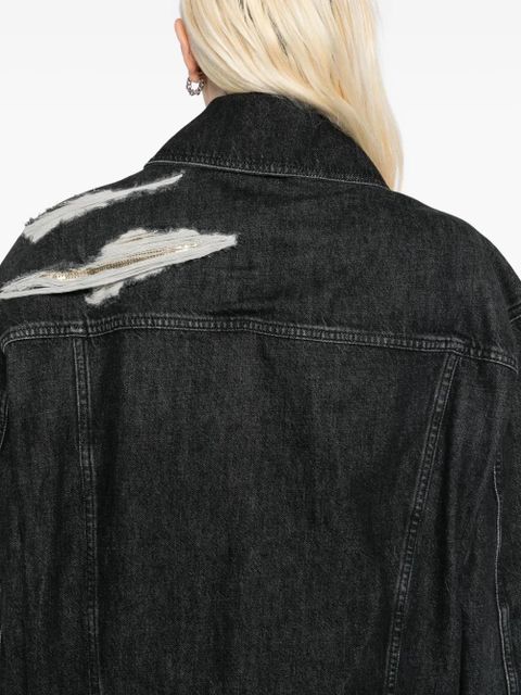 Versace cotton denim jacket - Black - zdjęcie produktu nr 2