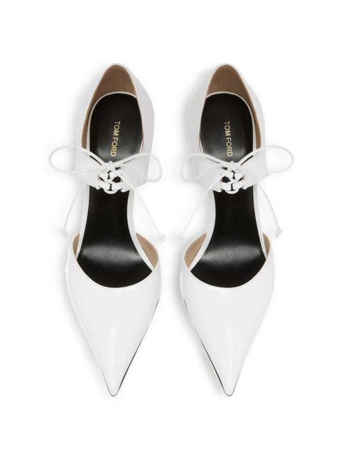 TOM FORD tie detail pumps - White