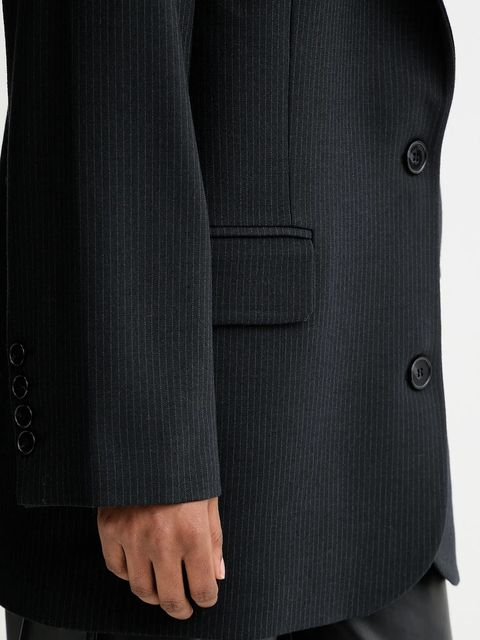 IRO marynarka WM07GUILDA kolor czarny jednorzędowa GUILDA