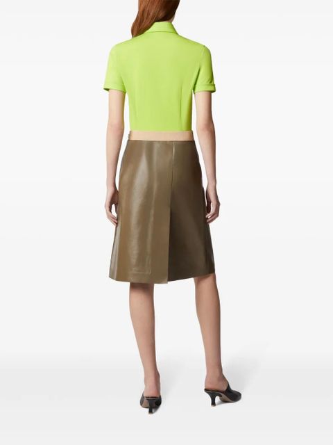 Tod's turn-up cuff polo top - Green