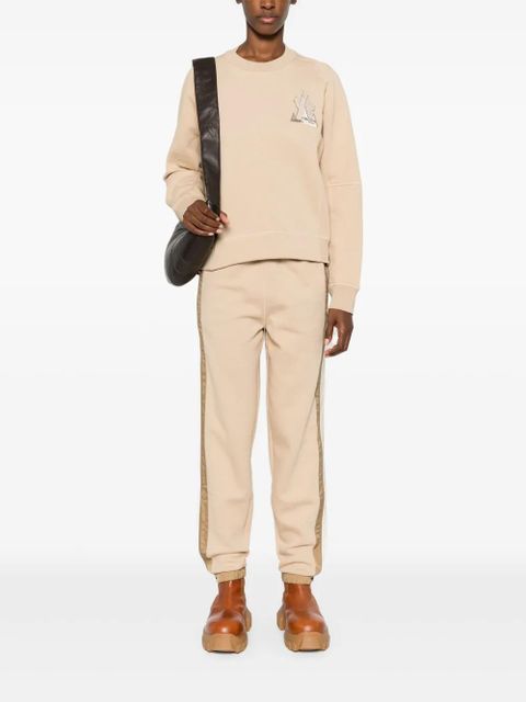 Moncler Grenoble side-stripe track pants - Neutrals - zdjęcie produktu nr 2