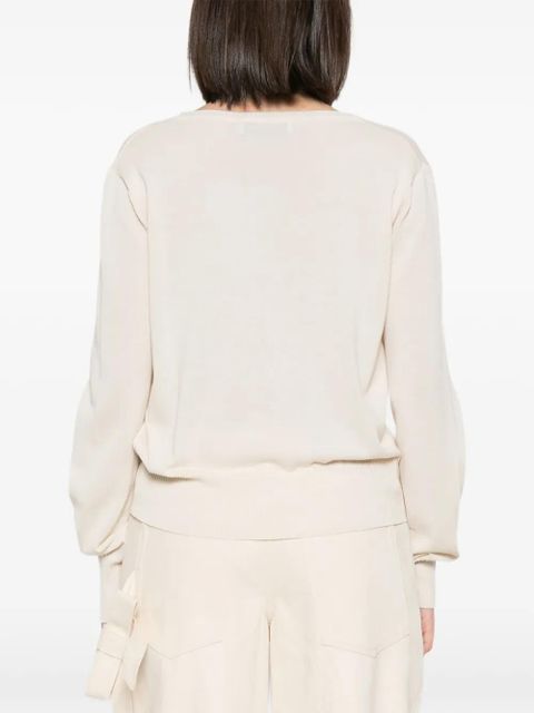 Vivienne Westwood logo-embroidered sweatshirt - Neutrals