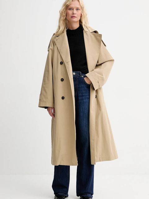 Twinset sweter z dodatkiem wełny damski kolor czarny lekki 252TT3353 - zdjęcie produktu nr 2