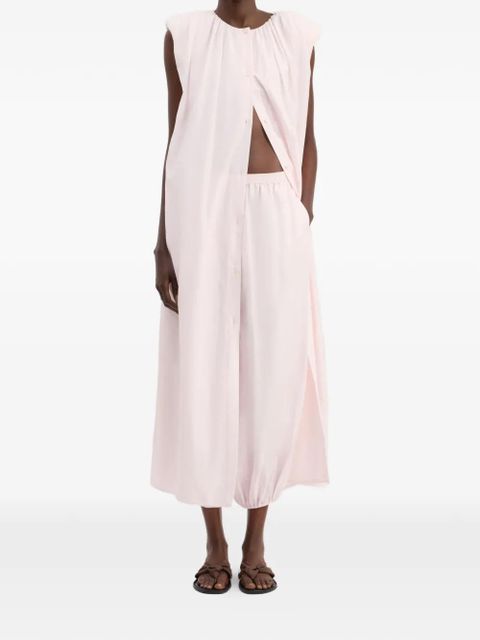 LouLou de Saison button-fastening midi dress - Pink - zdjęcie produktu nr 2