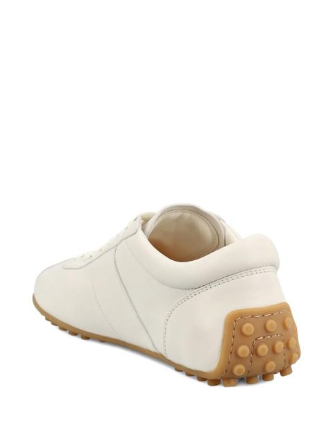 Tod's leather lace-up sneakers - Neutrals