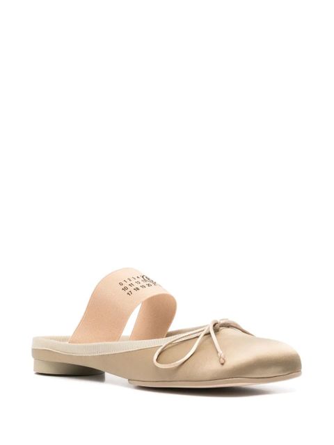 MM6 Maison Margiela anatomic-toe mules - Green - zdjęcie produktu nr 2