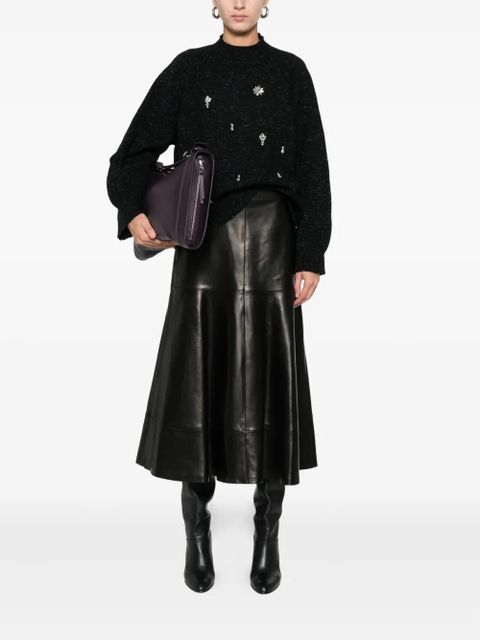 SOLOTRE embellished sweater - Black - zdjęcie produktu nr 2