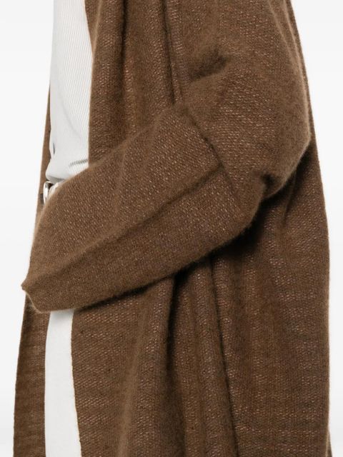 The Row Novaan open-front coat - Brown