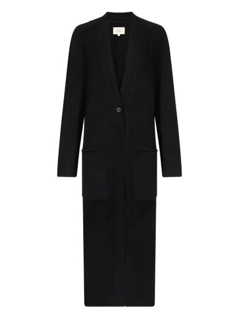 LouLou de Saison buttoned cardigan coat - Black - zdjęcie produktu nr 1
