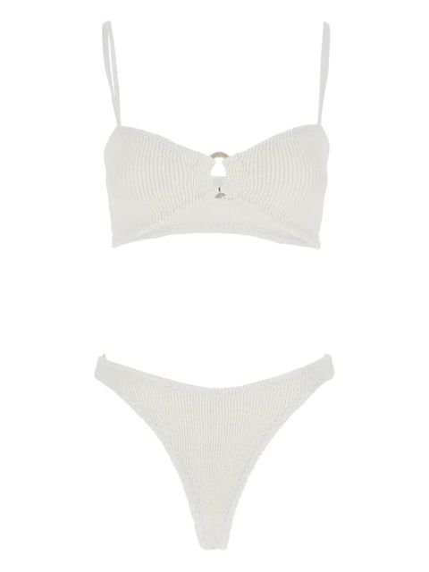 Hunza G Misty pearly-hoop bikini - White - zdjęcie produktu nr 1