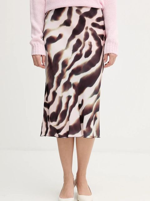 Marc Aurel spódnica kolor różowy midi rozkloszowana 2332-1000-24817 - zdjęcie produktu nr 1