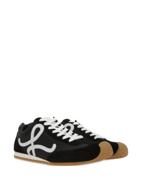 LOEWE asymmetric anagram trainers - Black - zdjęcie produktu nr 2
