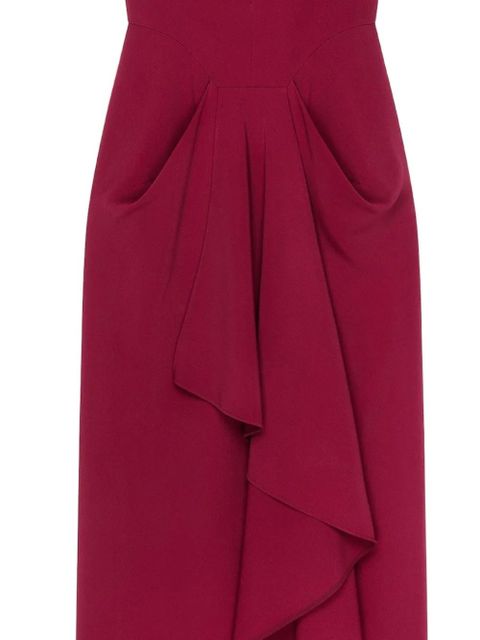 Givenchy draped ruffled dress - Red - zdjęcie produktu nr 2