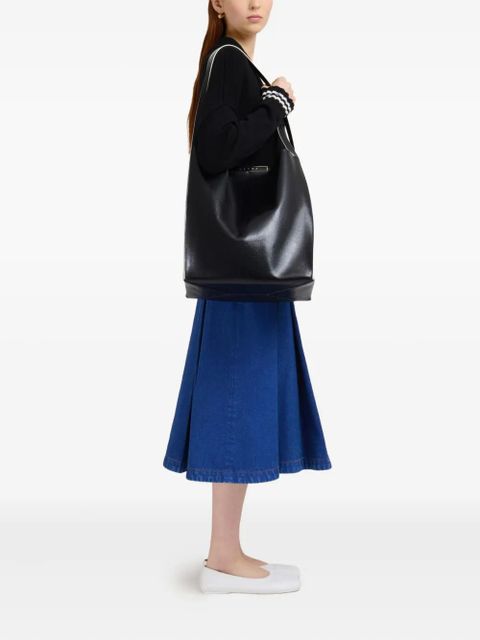 Marni Cresta E/W tote bag - Black - zdjęcie produktu nr 2