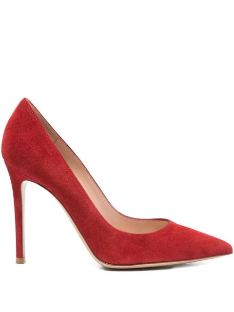 Gianvito Rossi pointed-toe pumps - Red - zdjęcie produktu nr 1