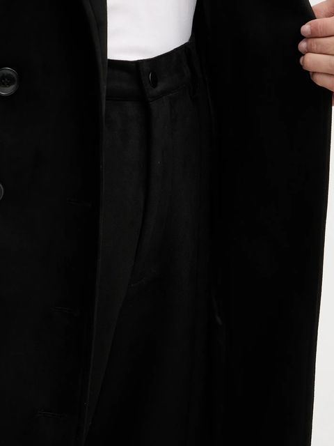 Bardot płaszcz kolor czarny 59899JB2