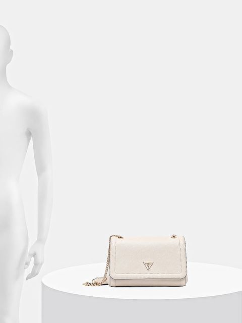 Guess torebka NOELLE kolor beżowy HWZG96 72210