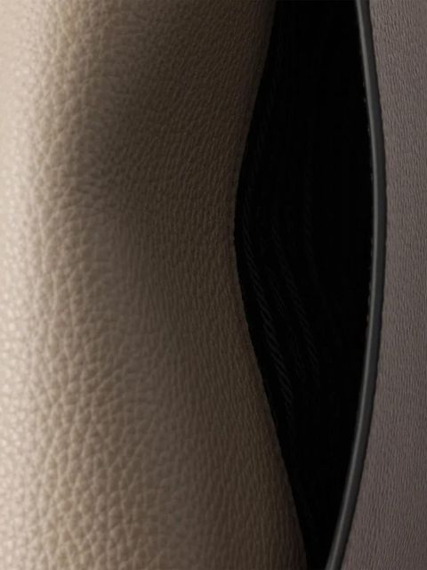 Prada leather shoulder bag - Neutrals
