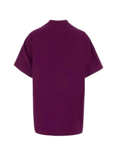 Balenciaga oversized cotton T-shirt - Purple - zdjęcie produktu nr 2
