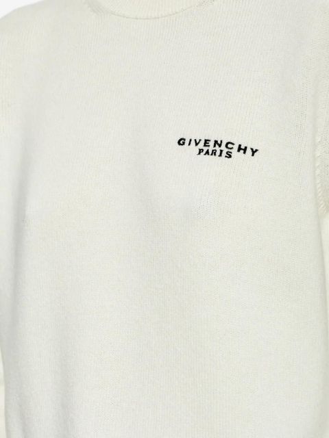 Givenchy logo sweater - White