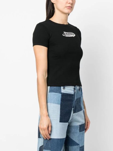 AMBUSH graphic-print cotton T-shirt - Black