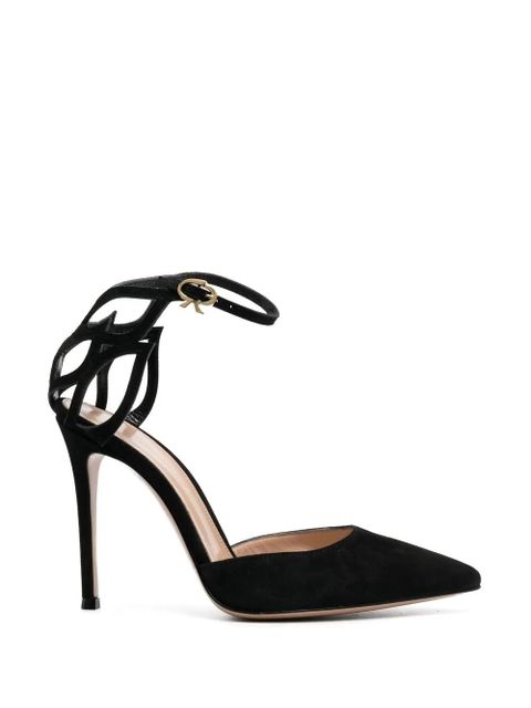 Gianvito Rossi Fleur 105mm pumps - Black - zdjęcie produktu nr 1