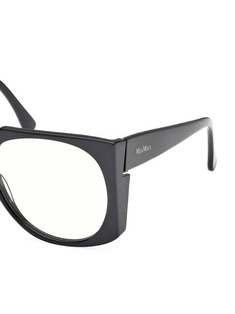 Max Mara Eyewear square-framed glasses - Black - zdjęcie produktu nr 2