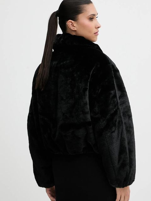 Tommy Jeans kurtka kolor czarny przejściowa oversize DW0DW21669