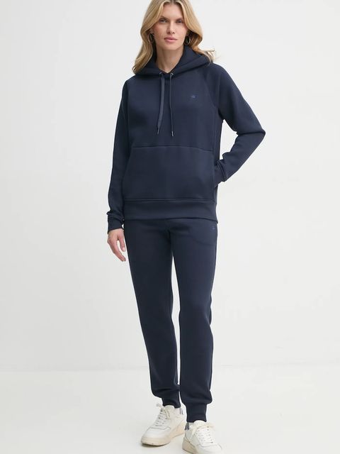 G-Star spodnie dresowe kolor granatowy gładkie - zdjęcie produktu nr 2