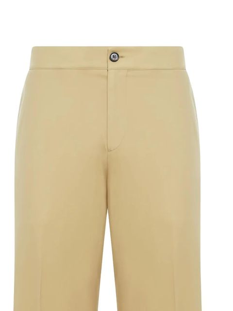 Burberry check-cuff trousers - Neutrals - zdjęcie produktu nr 2